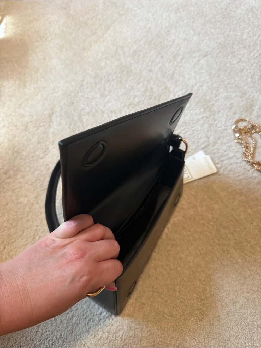 NWT Urban Expressions Asymmetrical Black Bag